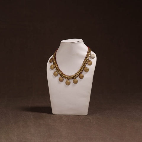 Tribal Odisha Dokra Threadwork Handmade Choker Necklace 40
