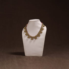 Tribal Odisha Dokra Threadwork Handmade Choker Necklace 41