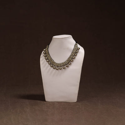 Tribal Odisha Dokra Threadwork Handmade Choker Necklace 42