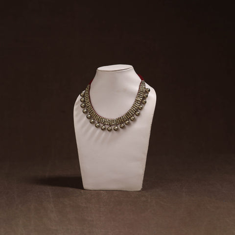 Tribal Odisha Dokra Threadwork Handmade Choker Necklace 45