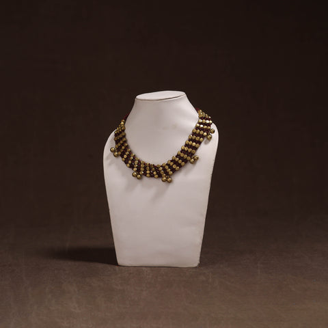 Tribal Odisha Dokra Threadwork Handmade Choker Necklace 46