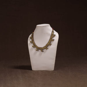 Tribal Odisha Dokra Threadwork Handmade Choker Necklace 47