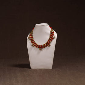 Tribal Odisha Dokra Threadwork Handmade Choker Necklace 48