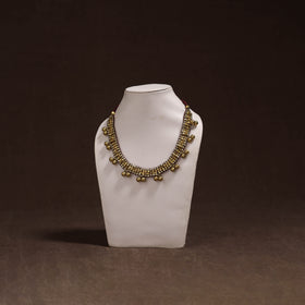 Tribal Odisha Dokra Threadwork Handmade Choker Necklace 49