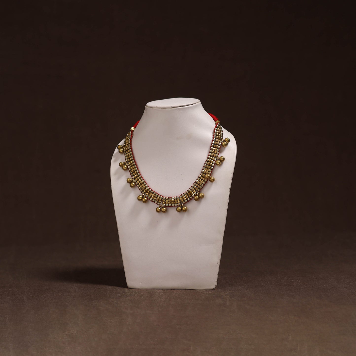 Tribal Odisha Dokra Threadwork Handmade Choker Necklace 50