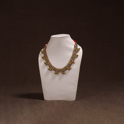 Tribal Odisha Dokra Threadwork Handmade Choker Necklace 50