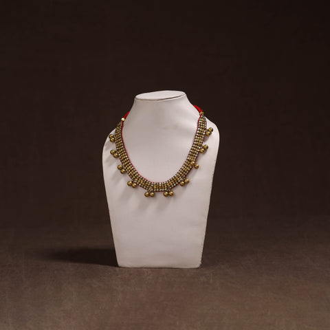Tribal Odisha Dokra Threadwork Handmade Choker Necklace 50