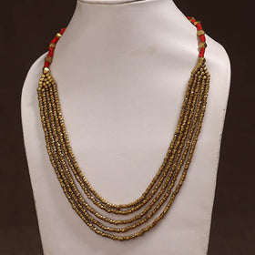 Tribal Odisha Dokra Threadwork Handmade Necklace 52