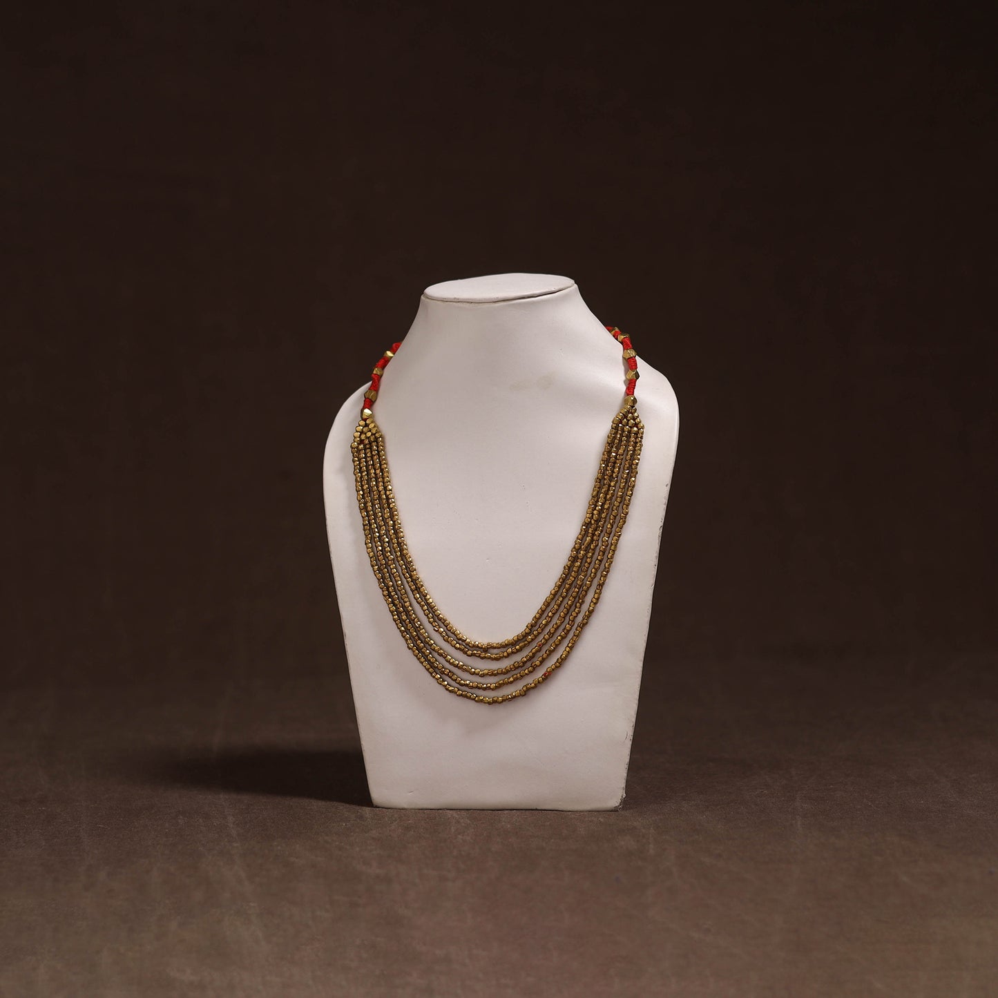 Tribal Odisha Dokra Threadwork Handmade Necklace 52