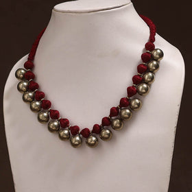 Tribal Odisha Dokra Threadwork Handmade Choker Necklace 58