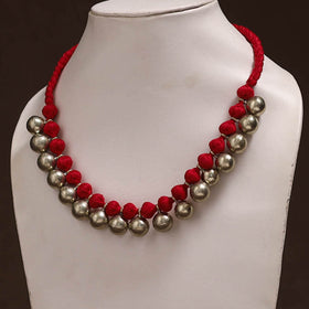 Tribal Odisha Dokra Threadwork Handmade Choker Necklace 59