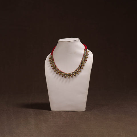 Tribal Odisha Dokra Threadwork Handmade Choker Necklace 61