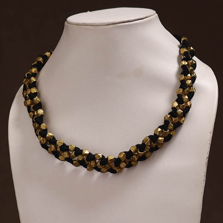 Tribal Odisha Dokra Threadwork Handmade Choker Necklace 70