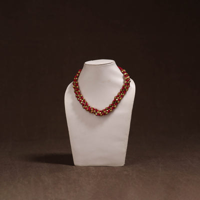 Tribal Odisha Dokra Threadwork Handmade Choker Necklace 72