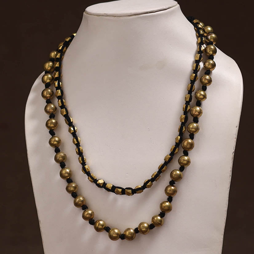 Tribal Odisha Dokra Threadwork Handmade Necklace 73