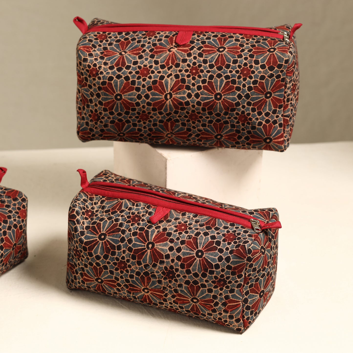 Cotton Toiletry Bag Set