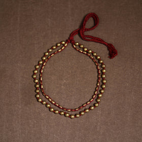 Tribal Odisha Dokra Threadwork Handmade Necklace 75