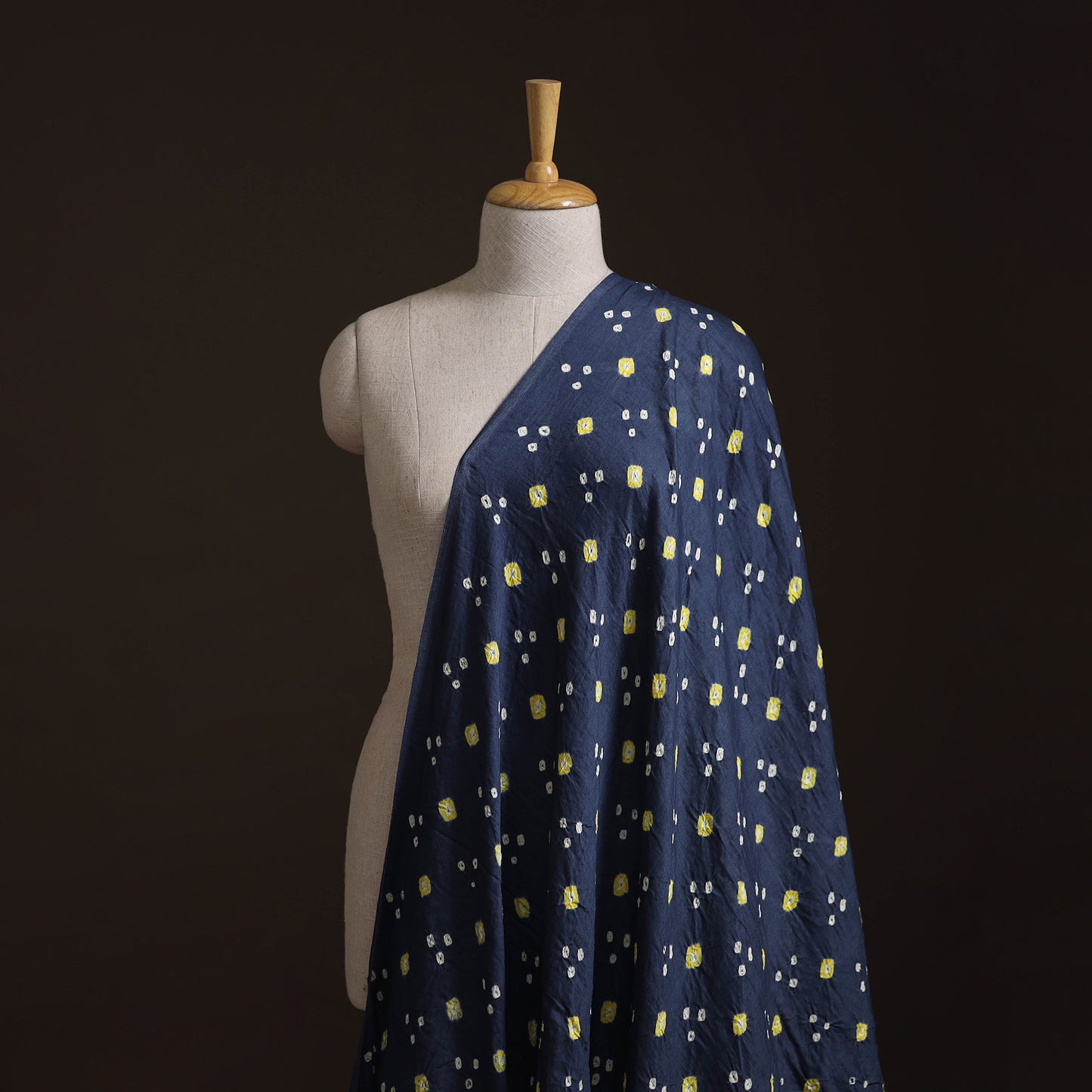 Kutch Bandhani Tie-Dye Cotton Fabric 07