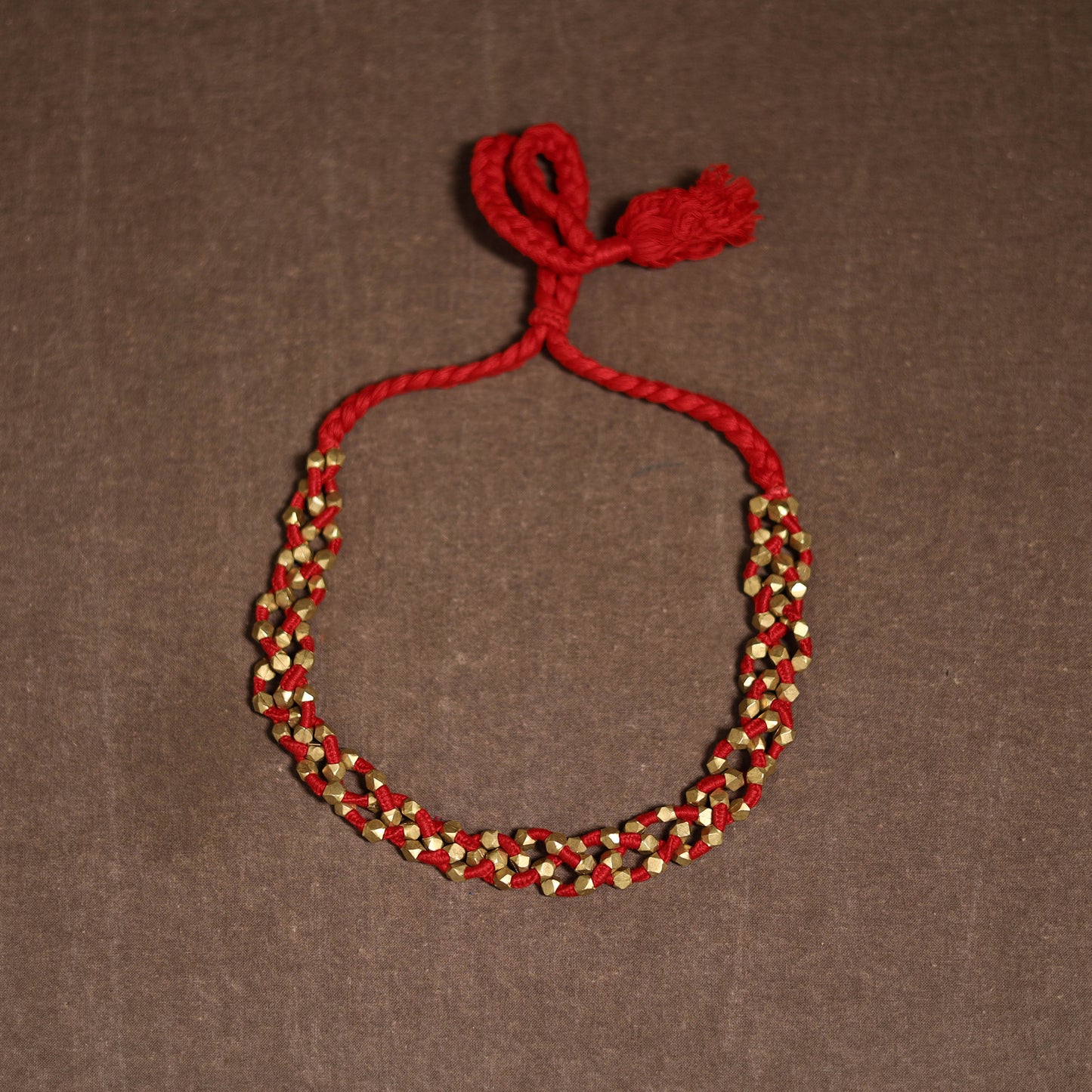 Tribal Odisha Dokra Threadwork Handmade Choker Necklace 69