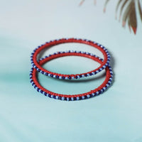 beadwork bangles set