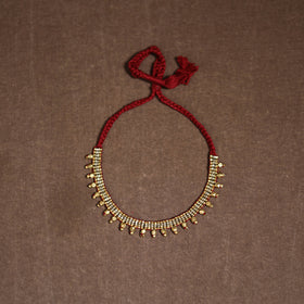 Tribal Odisha Dokra Threadwork Handmade Choker Necklace 64