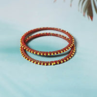 beadwork bangles set