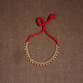 Tribal Odisha Dokra Threadwork Handmade Choker Necklace 61