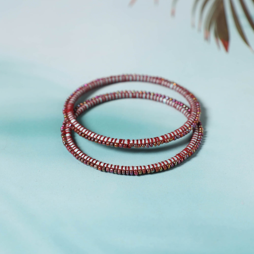 beadwork bangles set