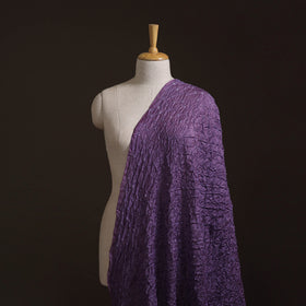 Kutch Bandhani Tie-Dye Chanderi Silk Fabric 17