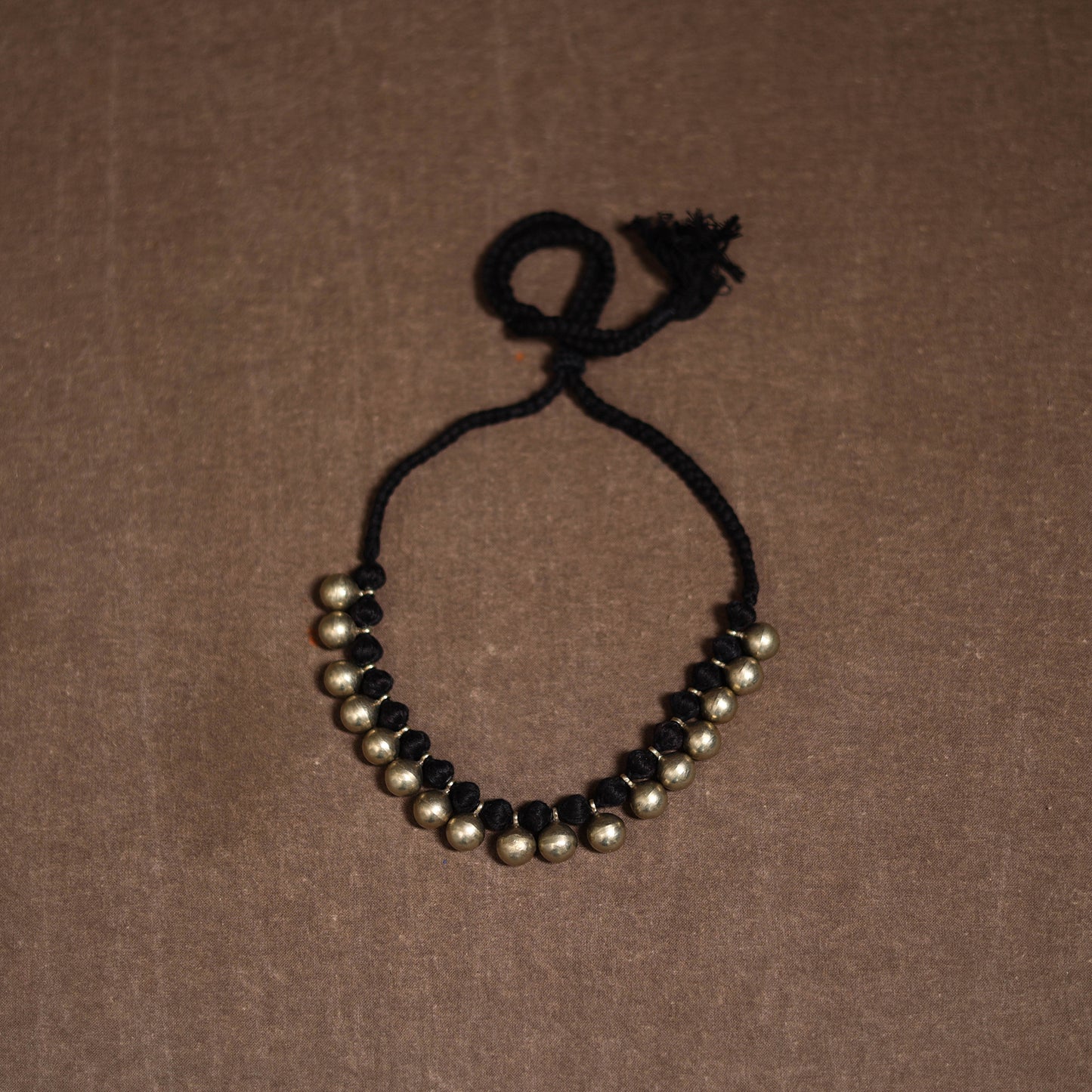 Tribal Odisha Dokra Threadwork Handmade Choker Necklace 57