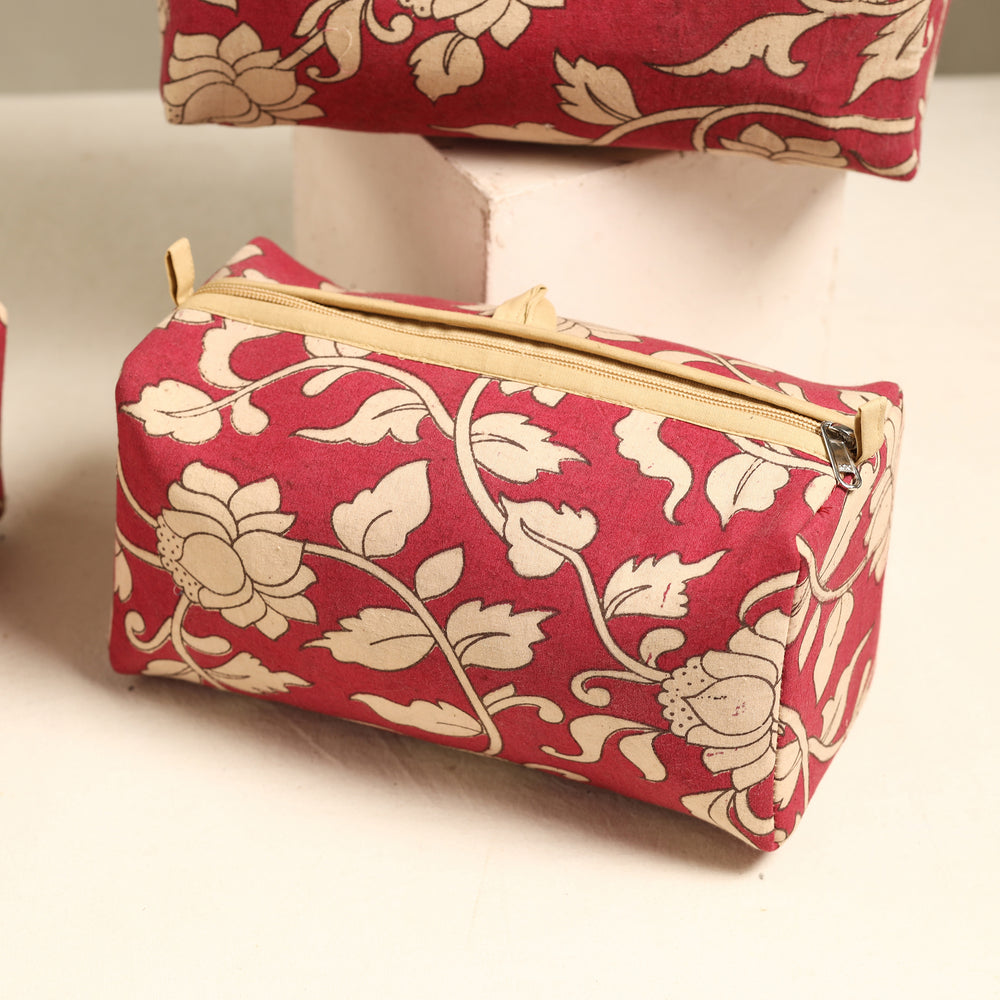 Cotton Toiletry Bag Set