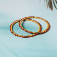 beadwork bangles set