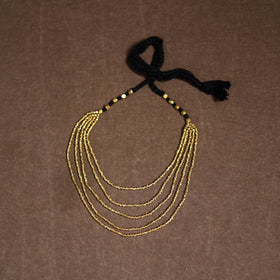 Tribal Odisha Dokra Threadwork Handmade Necklace 54
