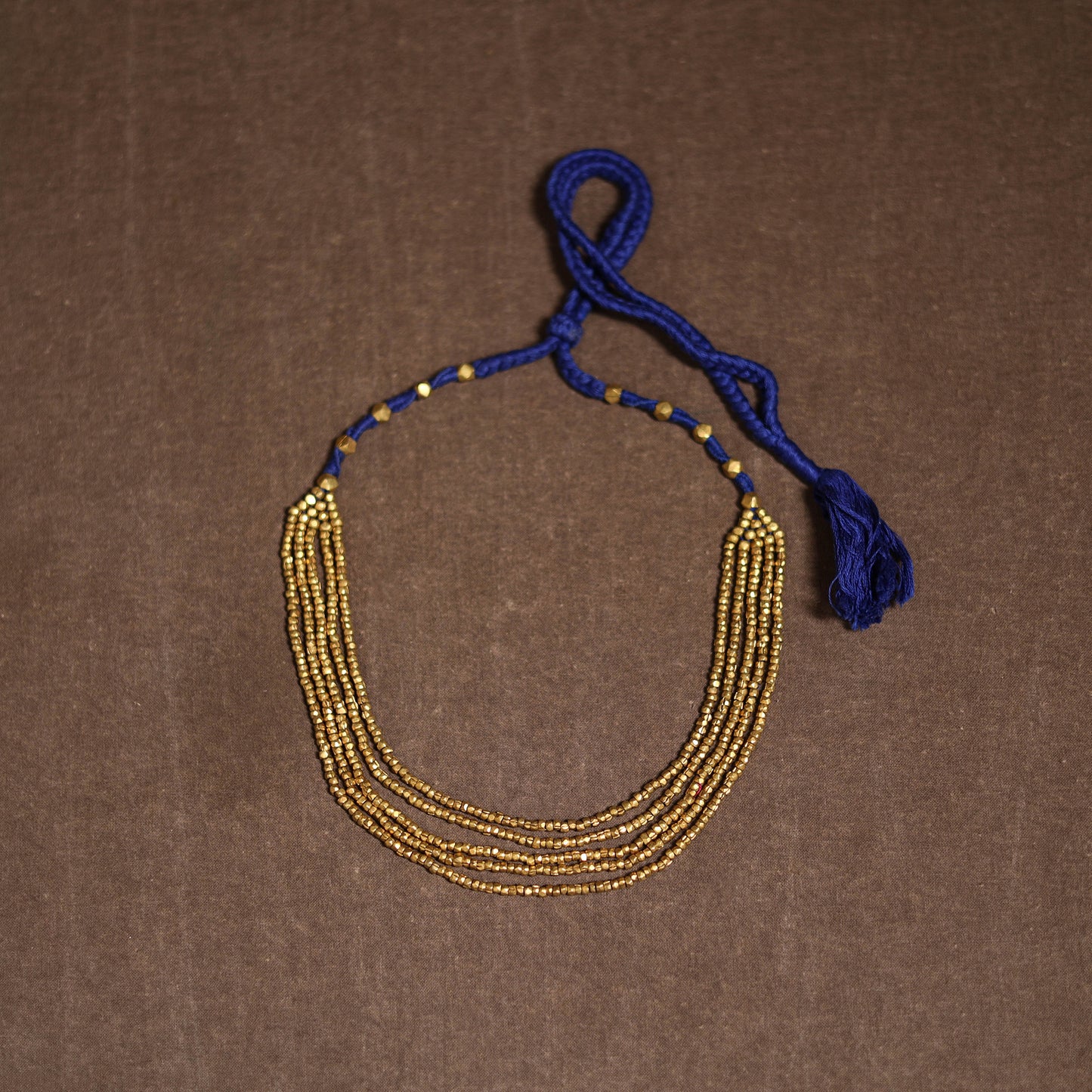 Tribal Odisha Dokra Threadwork Handmade Necklace 53