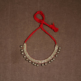 Tribal Odisha Dokra Threadwork Handmade Choker Necklace 51