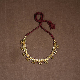 Tribal Odisha Dokra Threadwork Handmade Choker Necklace 49