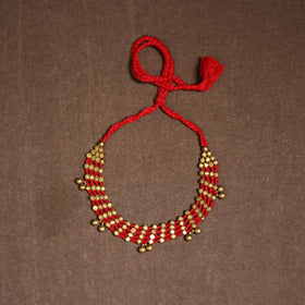 Tribal Odisha Dokra Threadwork Handmade Choker Necklace 48