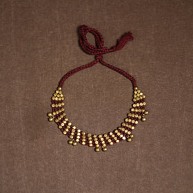 Tribal Odisha Dokra Threadwork Handmade Choker Necklace 46