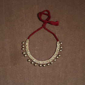 Tribal Odisha Dokra Threadwork Handmade Choker Necklace 45