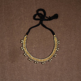 Tribal Odisha Dokra Threadwork Handmade Choker Necklace 44