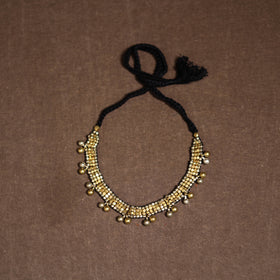 Tribal Odisha Dokra Threadwork Handmade Choker Necklace 43