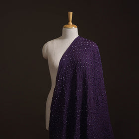 Kutch Bandhani Tie-Dye Chanderi Silk Fabric 05