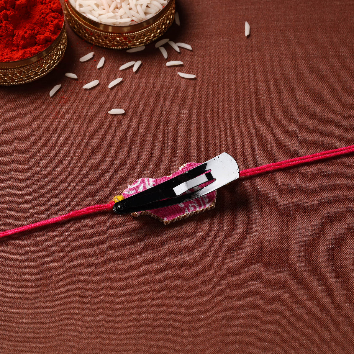 Car - Tribal Hand Embroidered Reusable Kids Rakhi