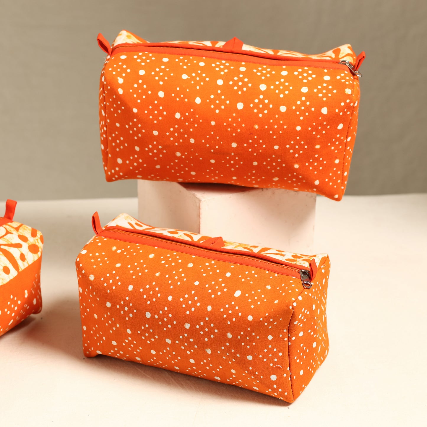 Cotton Toiletry Bag Set