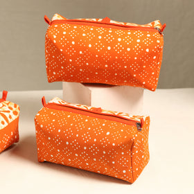  Handmade Cotton Toiletry Bags (Set of 3) 50 