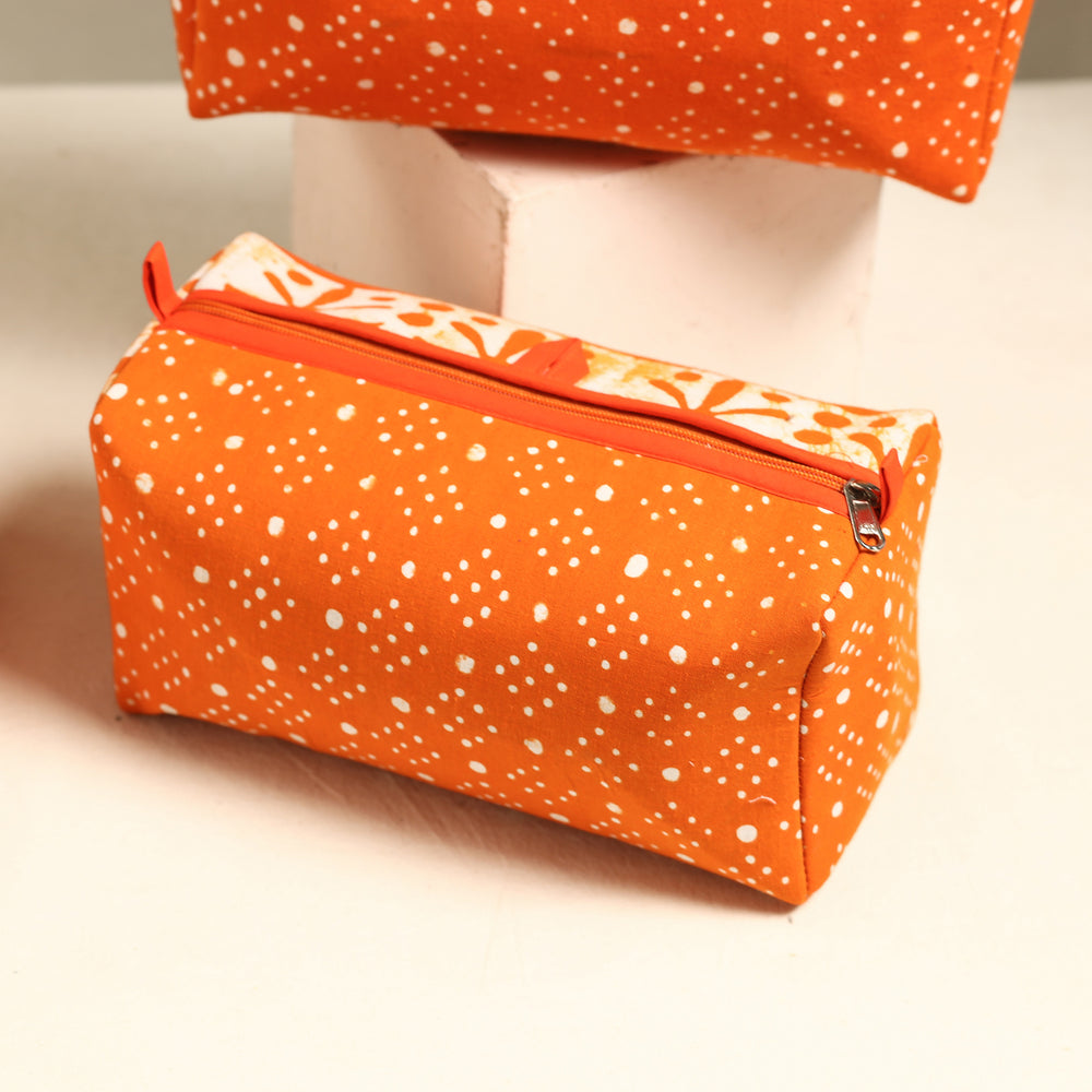 Cotton Toiletry Bag Set