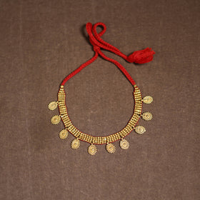 Tribal Odisha Dokra Threadwork Handmade Choker Necklace 37