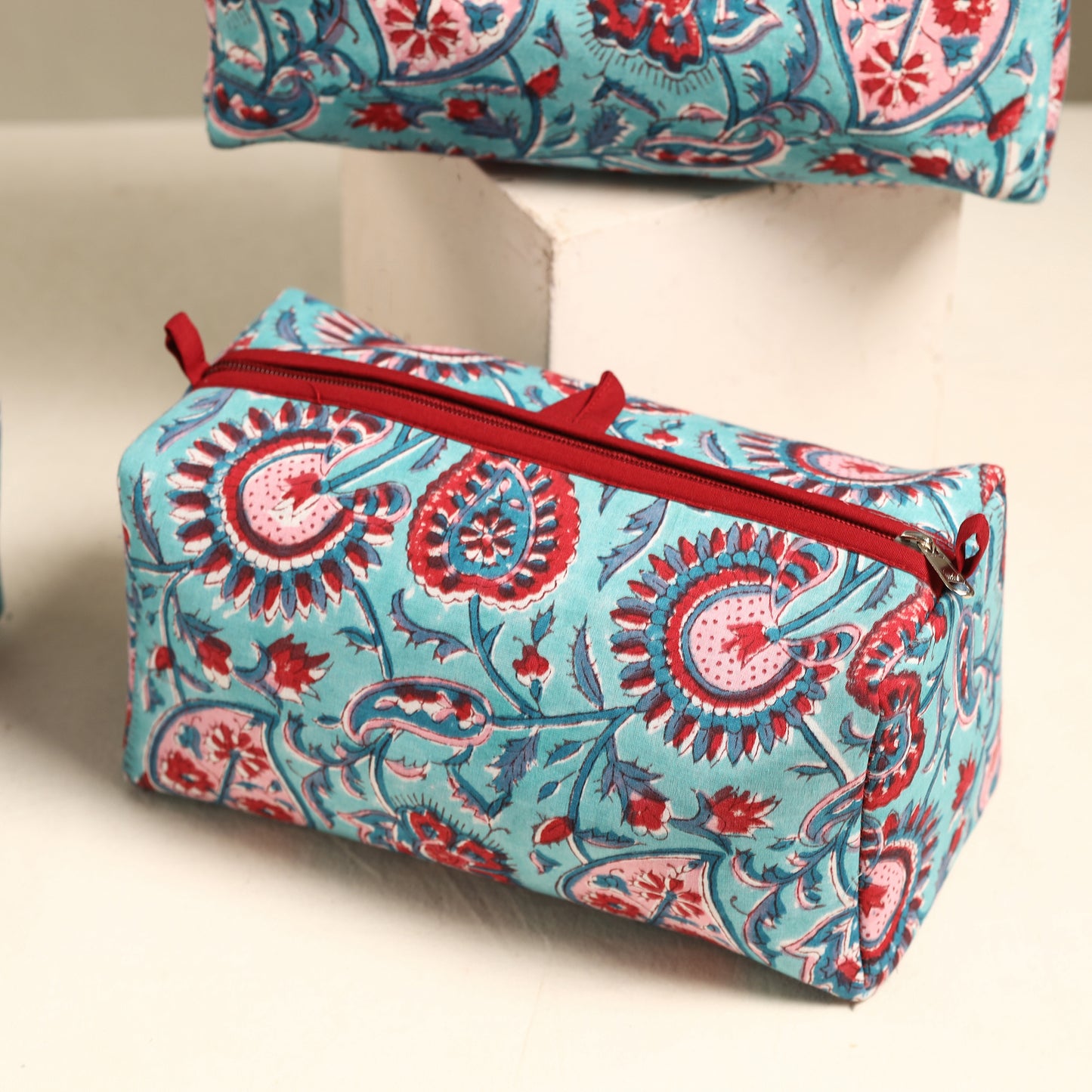 Cotton Toiletry Bag Set