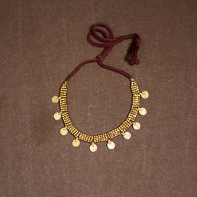 Tribal Odisha Dokra Threadwork Handmade Choker Necklace 33