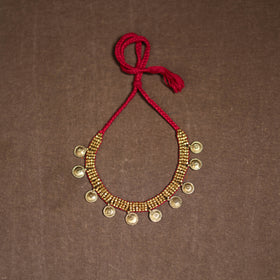 Tribal Odisha Dokra Threadwork Handmade Choker Necklace 27